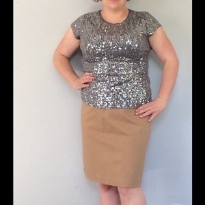 INC International Concepts Sequin Shirt