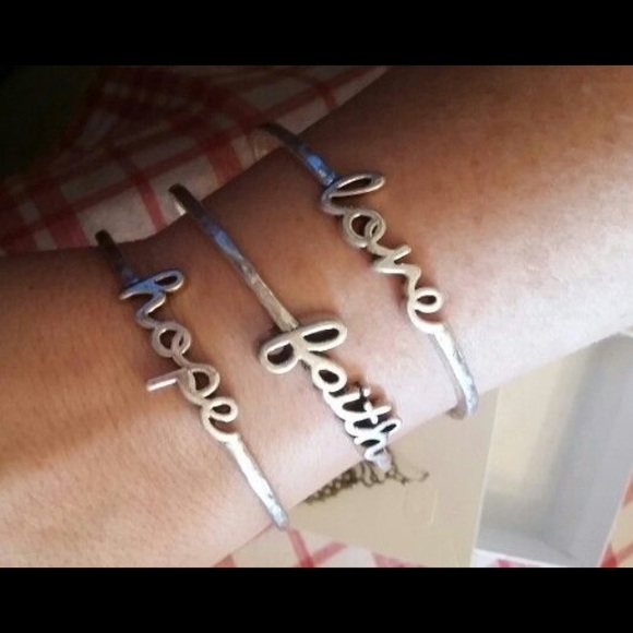 Premier jewelry wordplay bangles