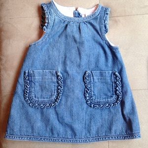 0-3 Month Baby GAP Jean Dress