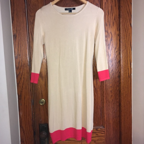 Midi long sleeve dress.