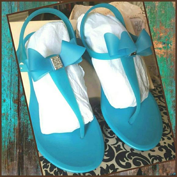 Last chance! NIB BCBGeneration jelly style sandals
