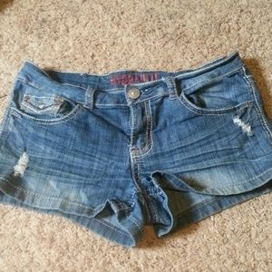 Jean shorts