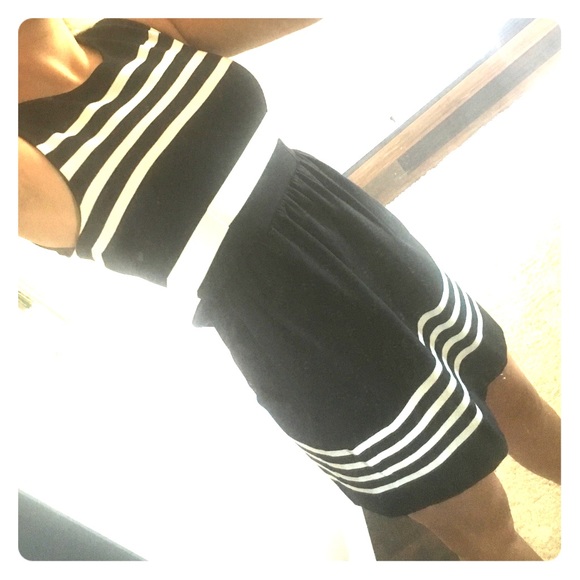 Black and white dress