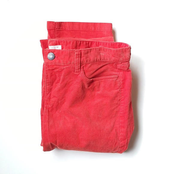SALE J. Crew Orange Matchstick Cords