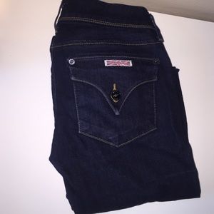Hudson dark blue skinny jeans✨