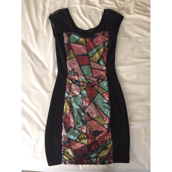 Charlotte Russe sequin bodycon dress