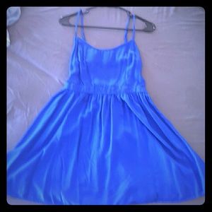Blue AE Open Back Sundress