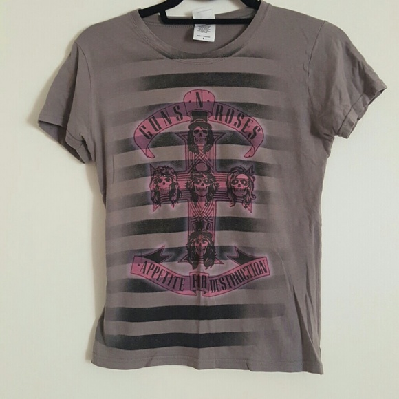 Guns n roses girlie tee