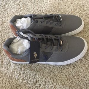 U.S. Polo Assn. Striped Men's Canvas Sneakers