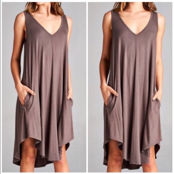 New side pocket Tunic Dress - Picture 2 of 2