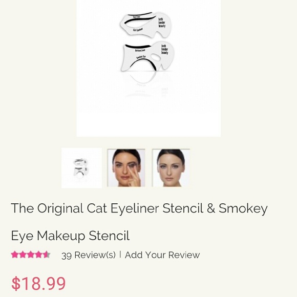 Beth Bender Beauty Eye Stencil - Picture 2 of 2