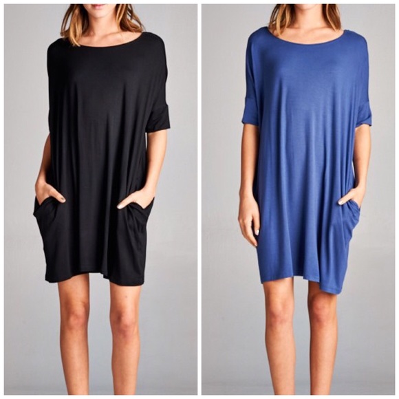 Last Ones  !  New  Black tunic dress - Picture 2 of 4