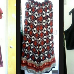 Multi colored flow pants