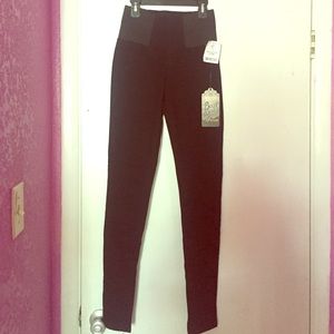 Black denim jeans