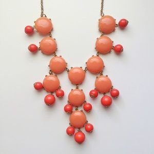 Coral bubble necklace