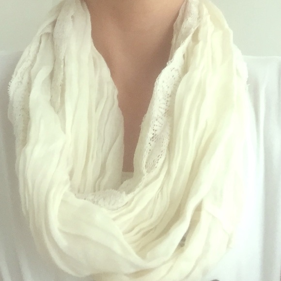 Ivory Infinite Scarf