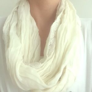 Ivory Infinite Scarf