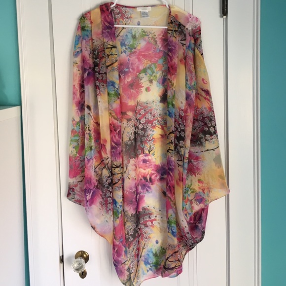 Floral Kimono