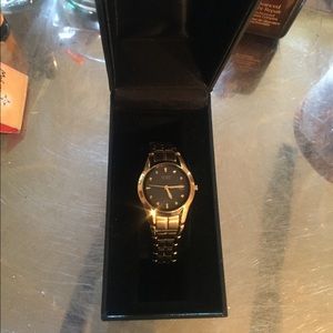 Reserved for Karen Citizen Eco Drive blk face gold