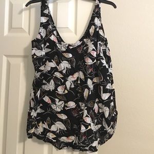 Blouse-like tank