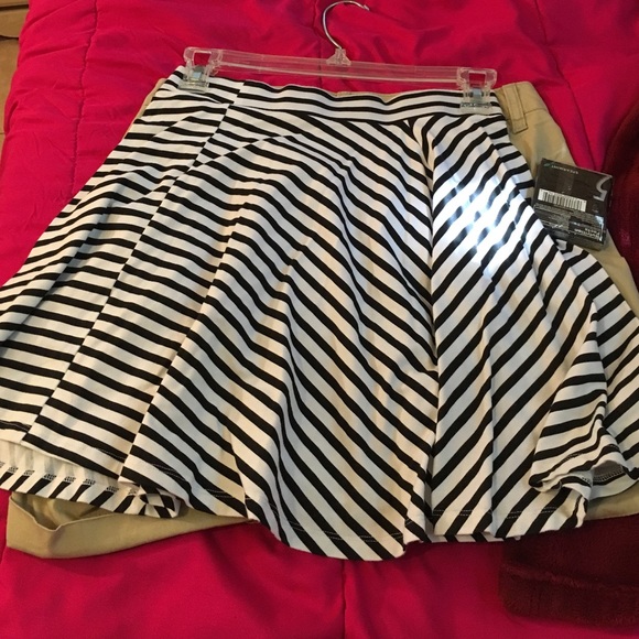 stripped skirt
