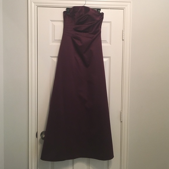 (Looks better on) strapless dress