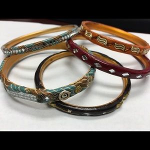 Bangle bracelets from India