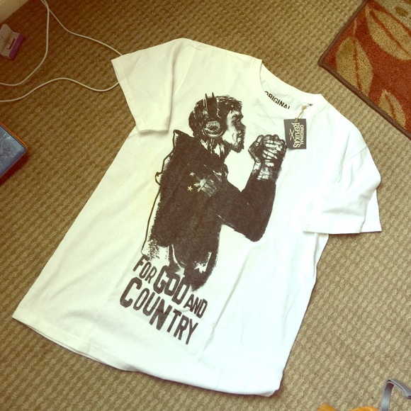 Manny Pacquiao white Tee Medium