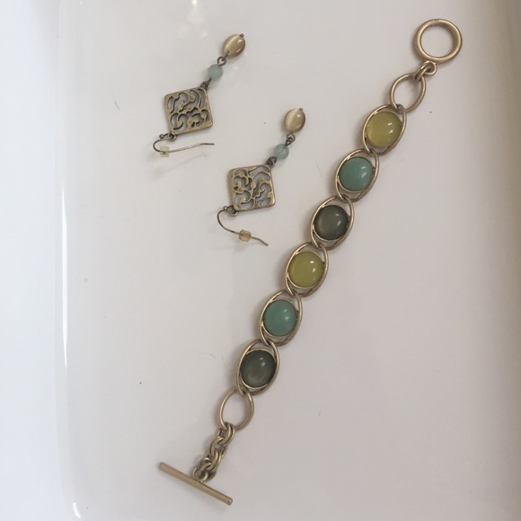 WEEKEND SALE! Lia Sophia bracelet & earring bundle