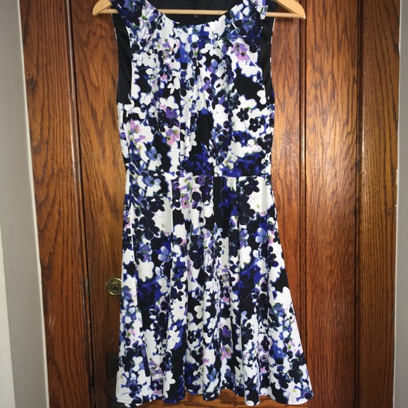 Flowing flower dress