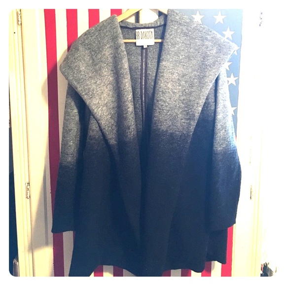 BB Dakota Ombre Hooded Jacket