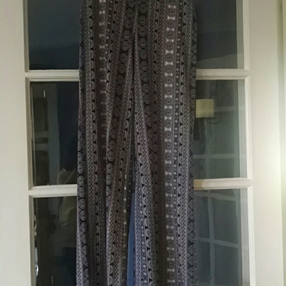 Wide leg bo ho style pants