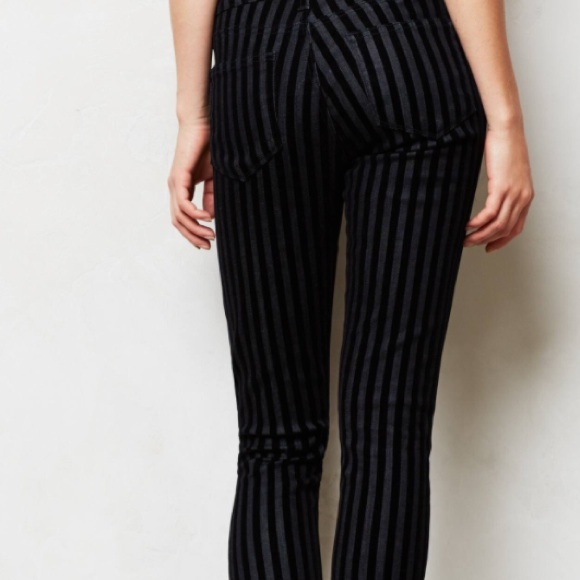 LAST CHANCE!!! Paige Verdugo Stripe Skinny Jean💥 - Picture 2 of 3