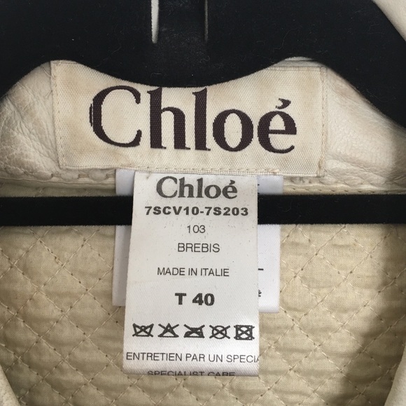 Chloe leather jacket (runway 2008) - Picture 2 of 4