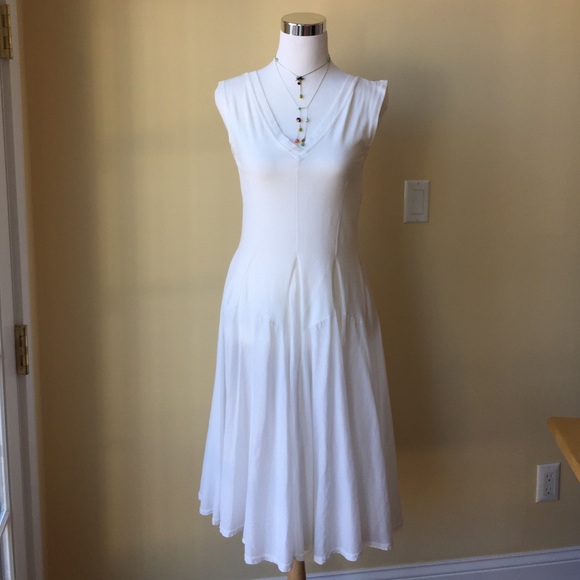 White Cotton Dress