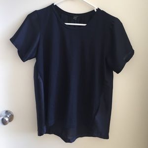 Navy J. Crew t shirt