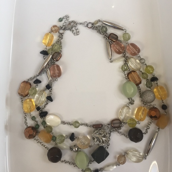 CLOSET CLEAROUT! Lia Sophia three layered necklace