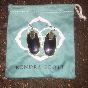 Kendra Scott Darcy Earring with Drusy stone