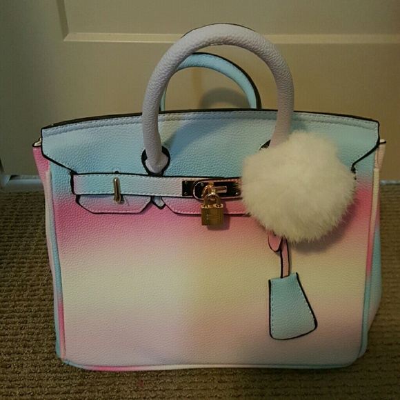 Cotton Candy/Rainbow style birkin bag