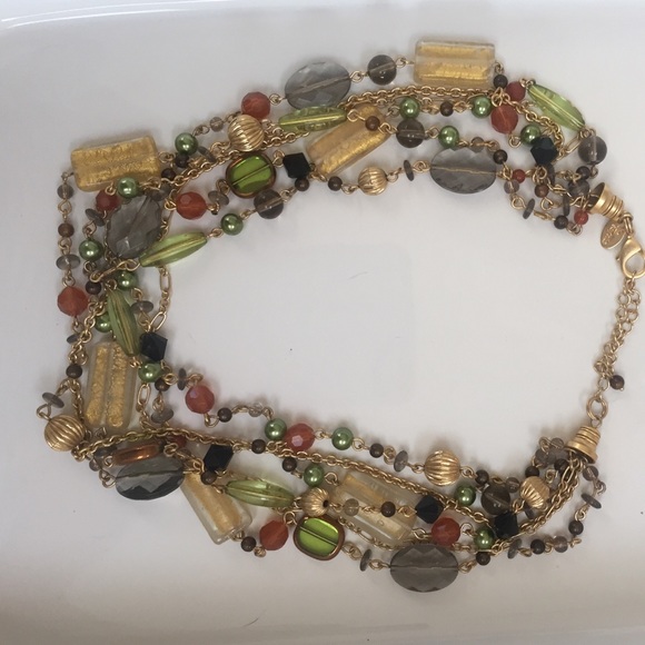 CLOSET CLEAROUT!!! Lia Sophia six strand necklace