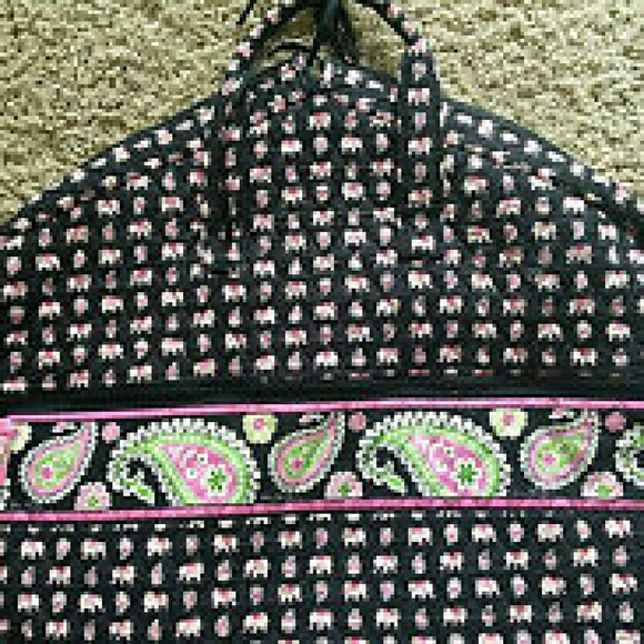 NWOT Vera Bradley Pink Elephant Garment Bag