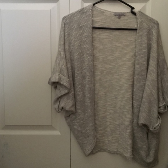 Gray cardigan