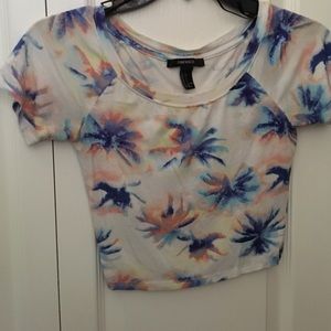 Tropical crop top