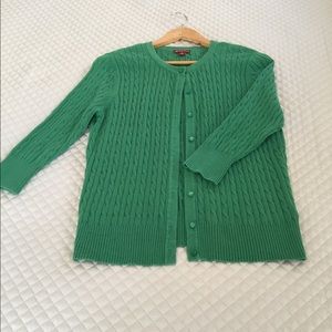 ❤️SOLD❤️Merona Cable Knit 3/4 sleeve Cardigan