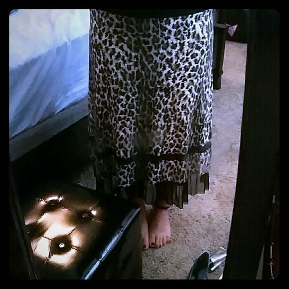 Leapord skirt