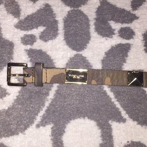 Michael Kors camouflage belt