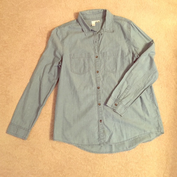 Nordstrom brand Abound Button-down Chambray Shirt
