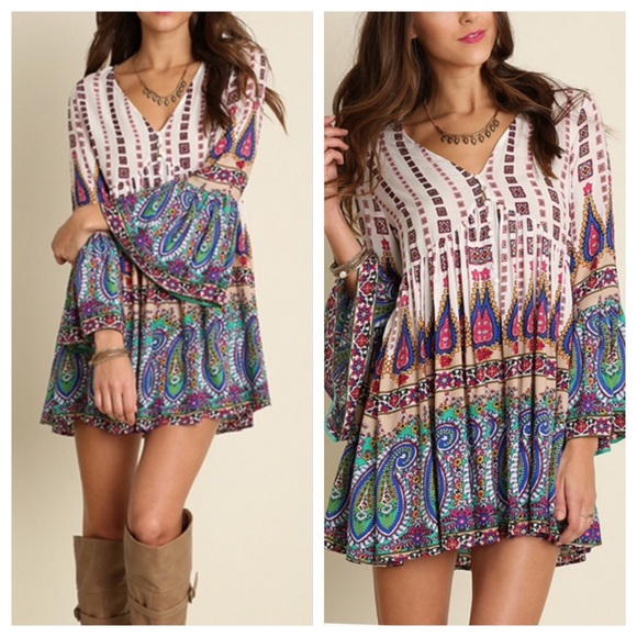 V Neck Dress Small - Picture 3 of 3