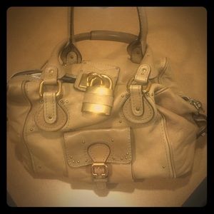 Chloe Paddington Camel / Tan Leather Large