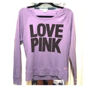 Victoria secret pink long sleeve top